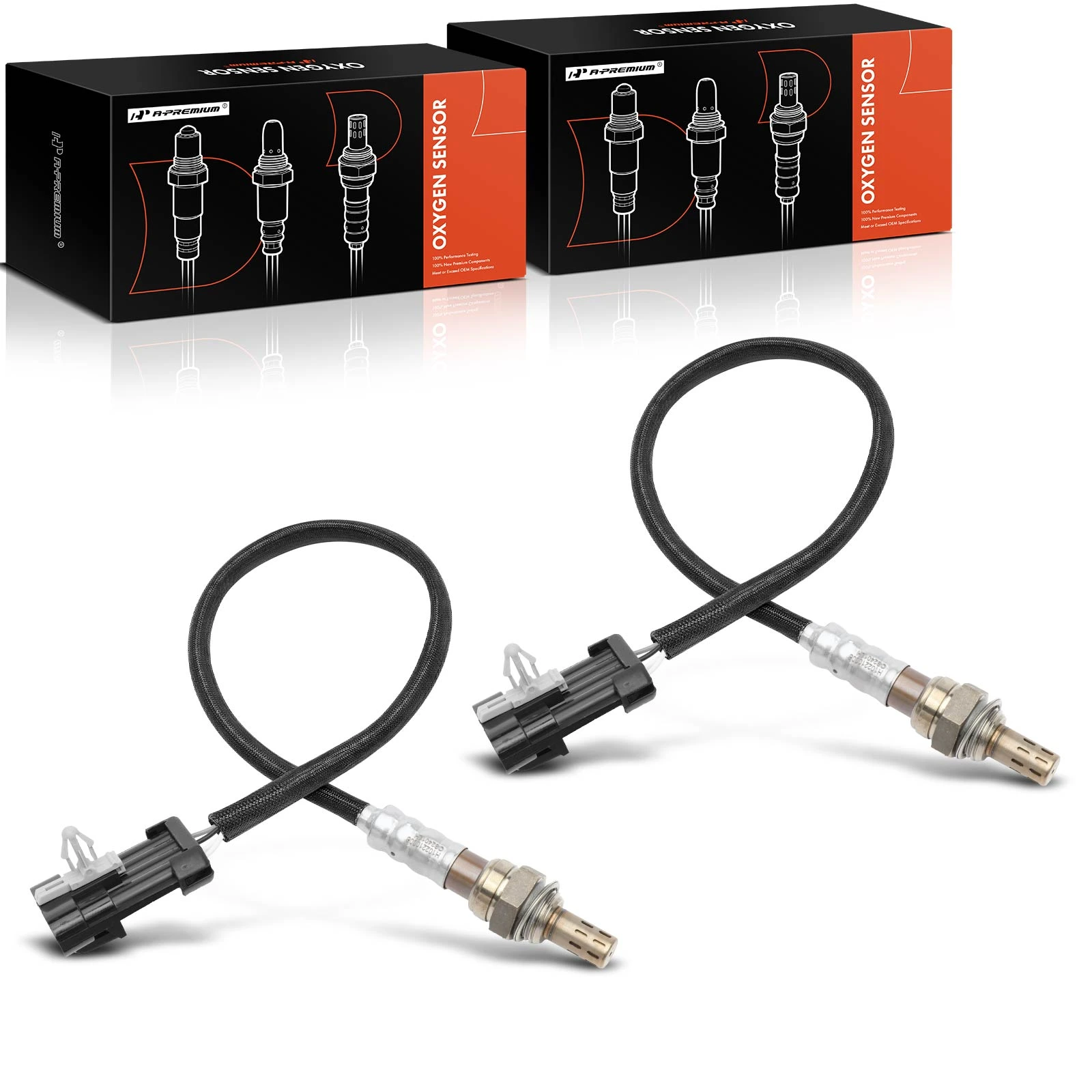 2 Pcs O2 Oxygen Sensor